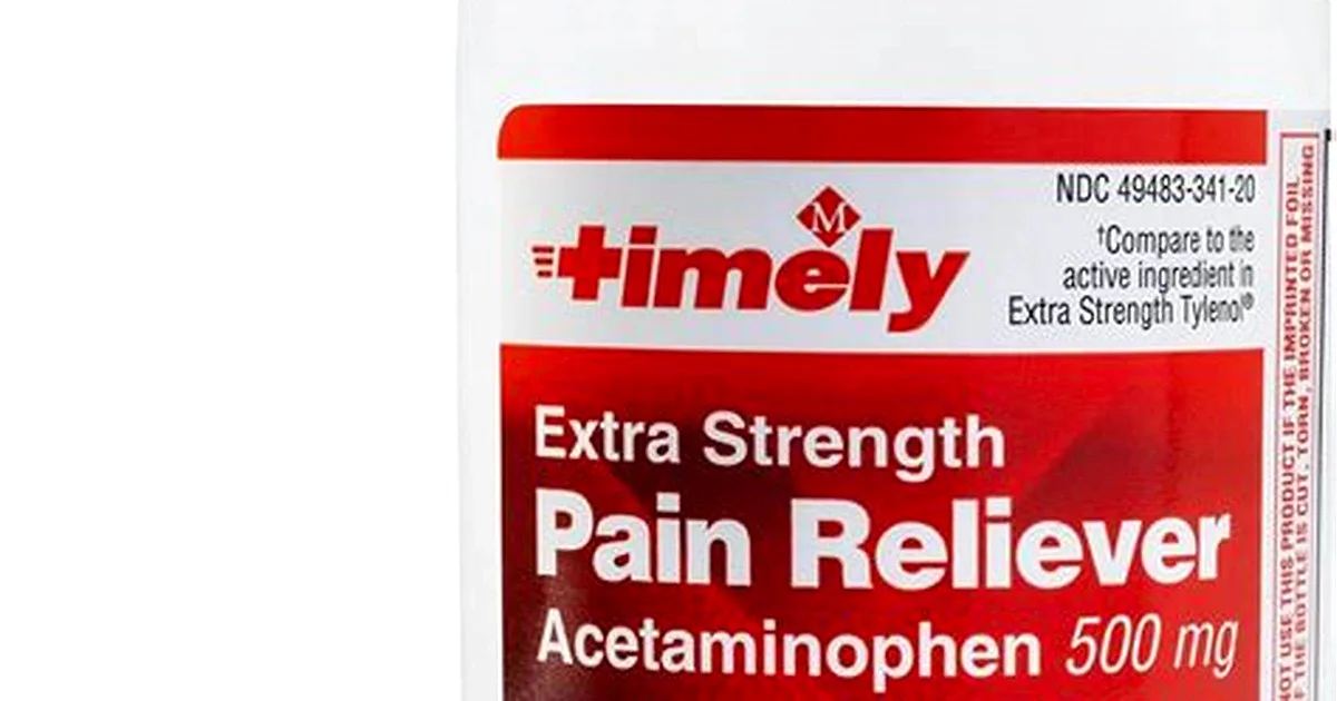 Tylenol acetaminophen tablets shown to answer whether Tylenol is an NSAID